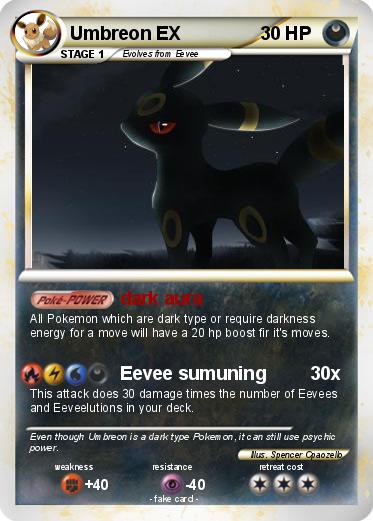 Pokemon Umbreon EX