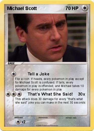 Pokemon Michael Scott