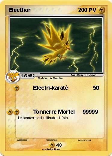 Pokemon Electhor