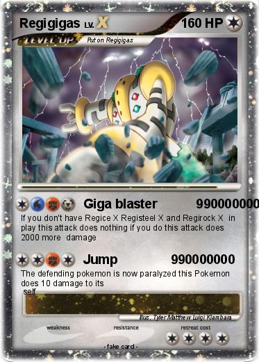 Pokemon Regigigas