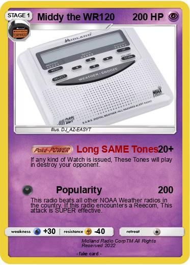 Pokemon Middy the WR120