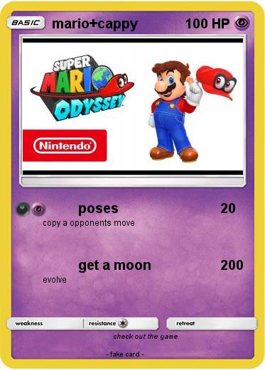 Pokemon mario+cappy