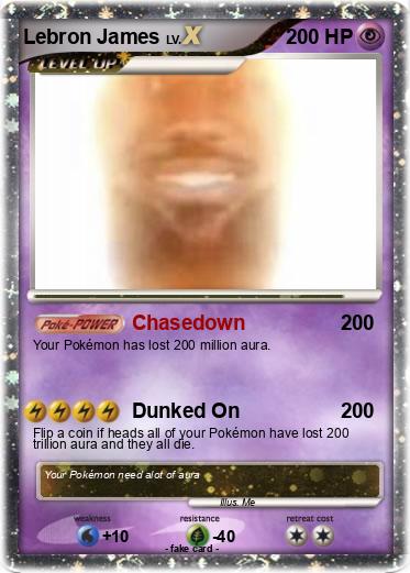Pokemon Lebron James