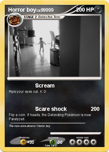 Pokemon Horror boy
