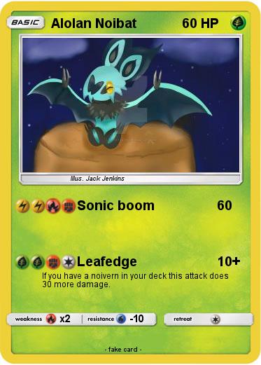 Pokemon Alolan Noibat