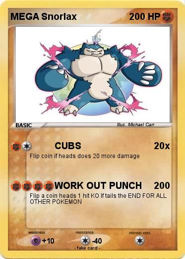 Pokemon MEGA Snorlax