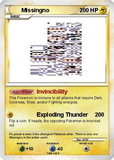 Pokemon Missingno