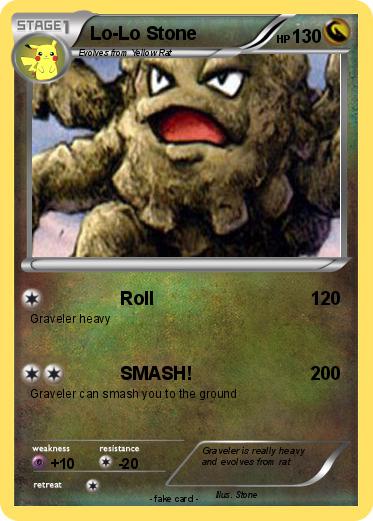 Pokemon Lo-Lo Stone