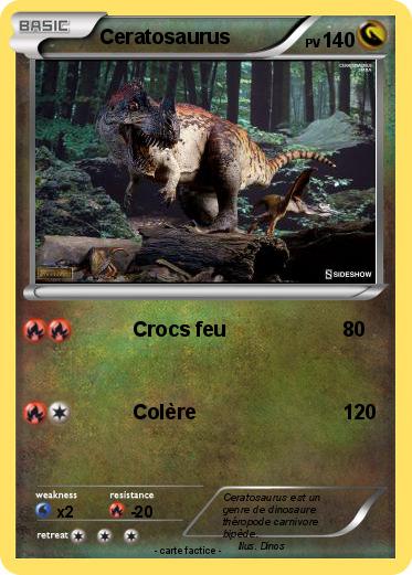 Pokemon Ceratosaurus