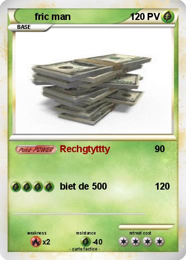 Pokemon fric man