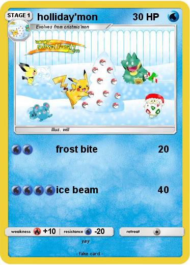 Pokemon holliday'mon