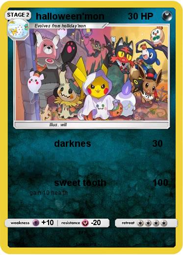Pokemon halloween'mon