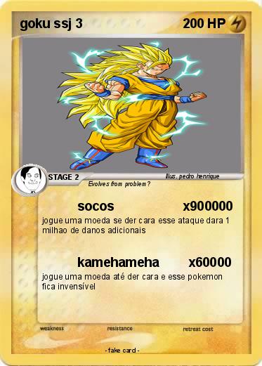 Pokemon goku ssj 3