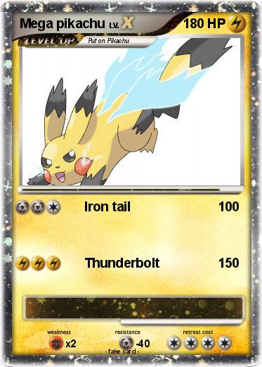 Pokemon Mega pikachu