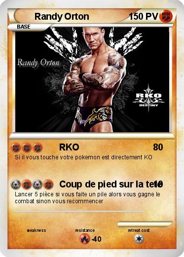 Pokemon Randy Orton