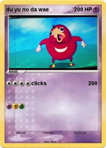 Pokemon du yu no da wae
