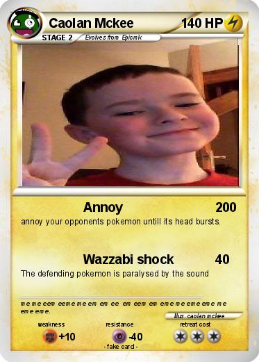 Pokemon Caolan Mckee