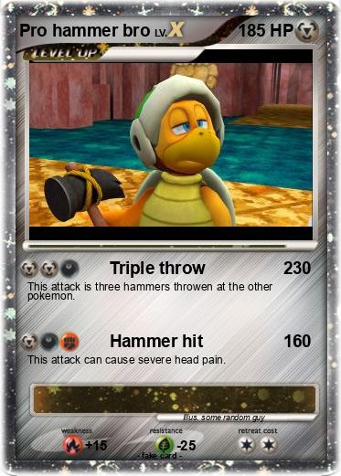 Pokemon Pro hammer bro
