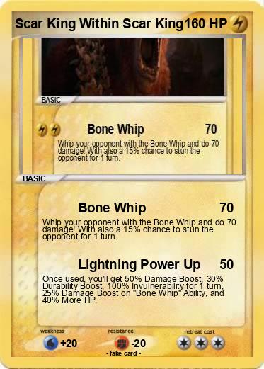 Pokemon Scar King Within Scar King