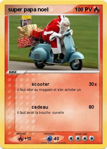 Pokemon super papa noel