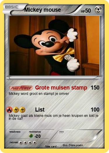 Pokemon Mickey mouse