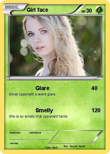 Pokemon Girl face