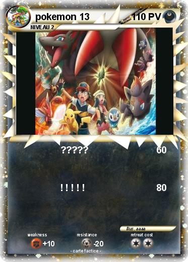 Pokemon pokemon 13