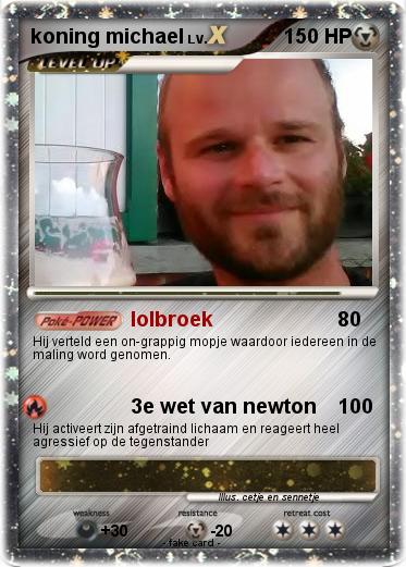 Pokemon koning michael