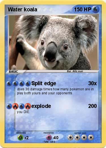Pokemon Water koala