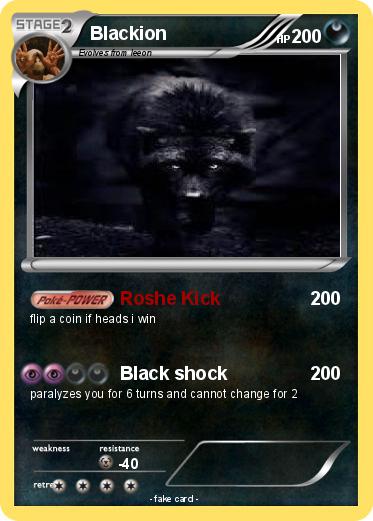 Pokemon Blackion