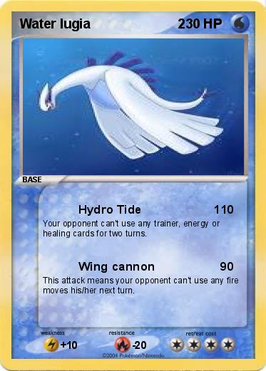 Pokemon Water lugia                        2