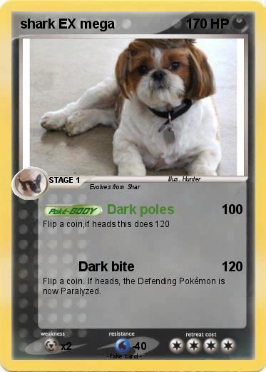 Pokemon shark EX mega