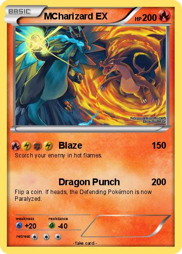 Pokemon MCharizard EX