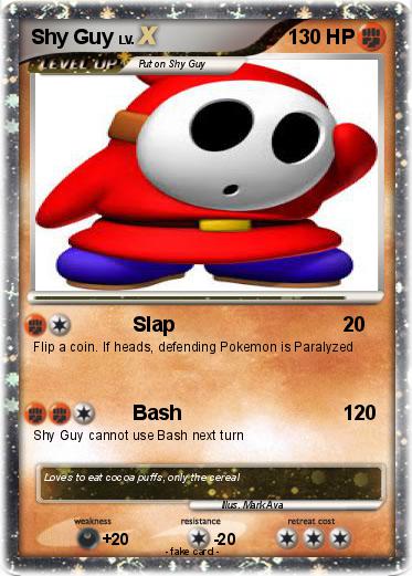 Pokemon Shy Guy