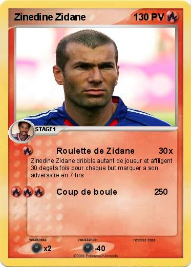 Pokemon Zinedine Zidane