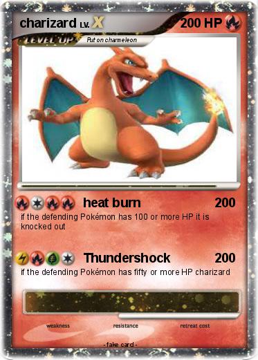 Pokemon charizard
