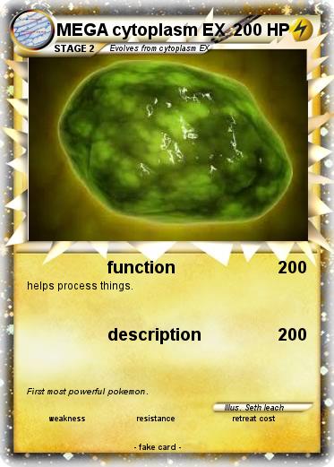 Pokemon MEGA cytoplasm EX