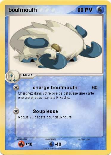 Pokemon boufmouth