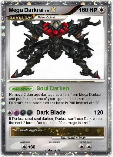 Pokemon Mega Darkrai