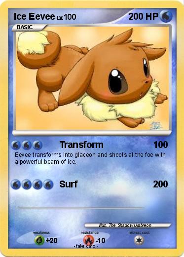 Pokemon Ice Eevee