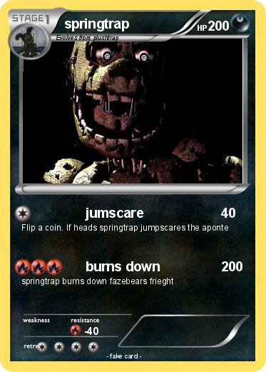 Pokemon springtrap