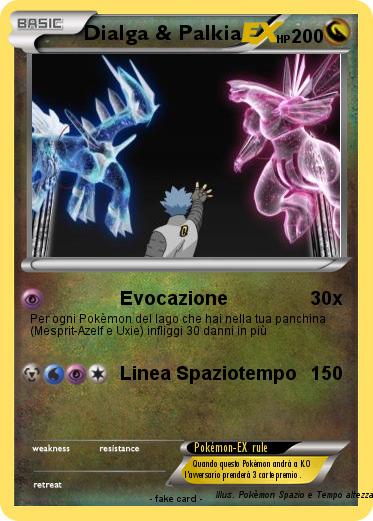 Pokemon Dialga & Palkia