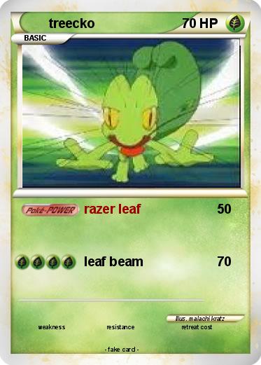 Pokemon treecko