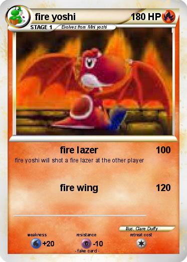 Pokemon fire yoshi