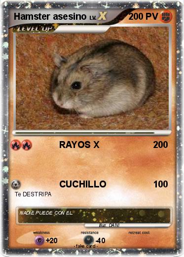 Pokemon Hamster asesino