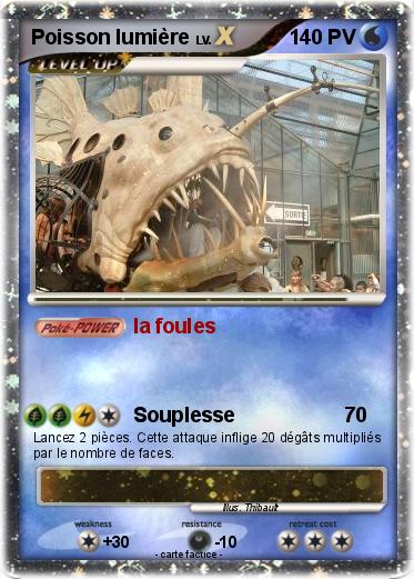 Pokemon Poisson lumière