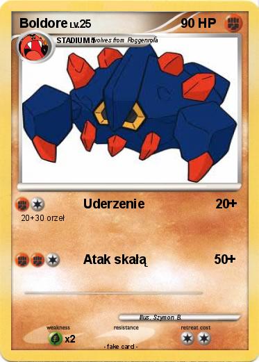Pokemon Boldore