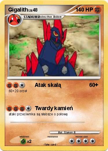 Pokemon Gigalith
