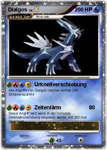 Pokemon Dialgos