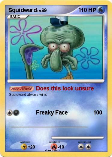 Pokemon Squidward